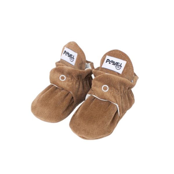 Zapatito Corduroy - Beige Oscuro - Imagen 6