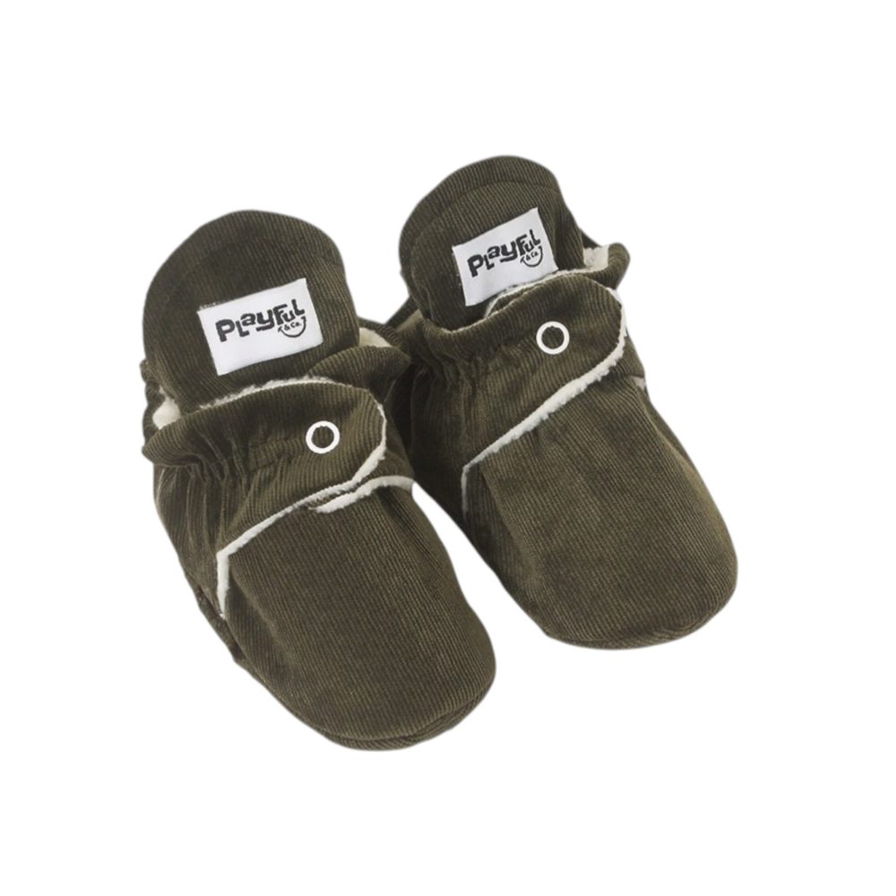 Zapatito de bebé Verde Militar