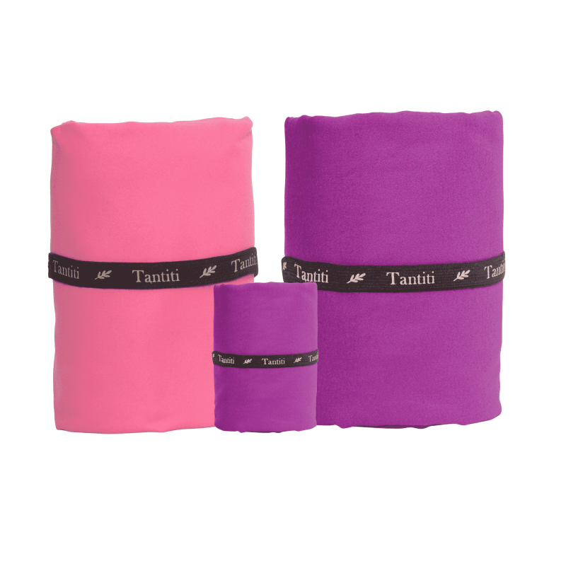 Pack 4 (2 Toallas de Playa + 1 Deportiva)